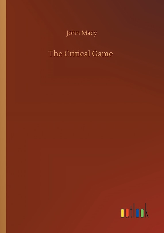 Front cover_The Critical Game
