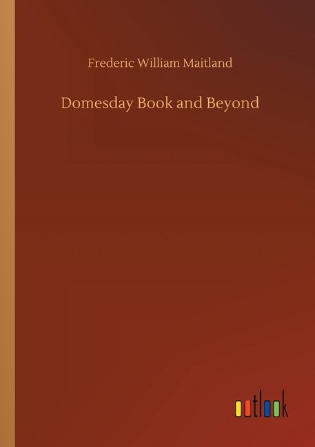 Front cover_Domesday Book and Beyond