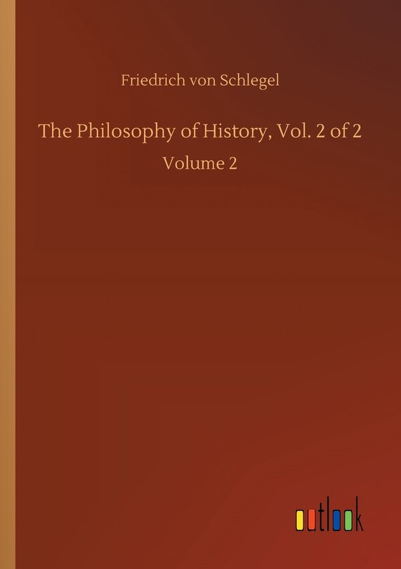 Front cover_The Philosophy of History, Vol. 2 of 2