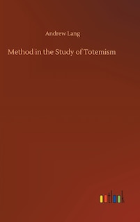 Front cover_Method in the Study of Totemism
