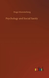 Couverture_Psychology and Social Sanity