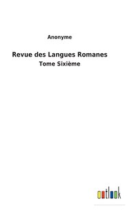 Front cover_Revue des Langues Romanes