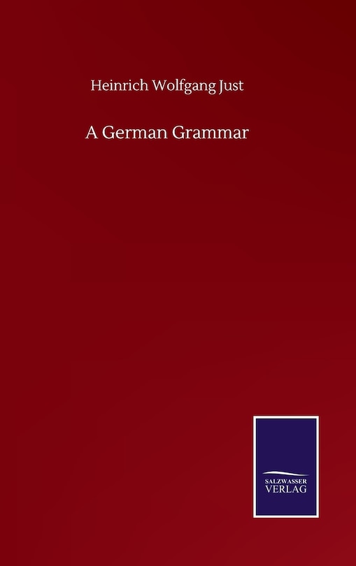 Couverture_A German Grammar