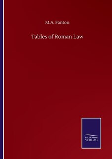Front cover_Tables of Roman Law
