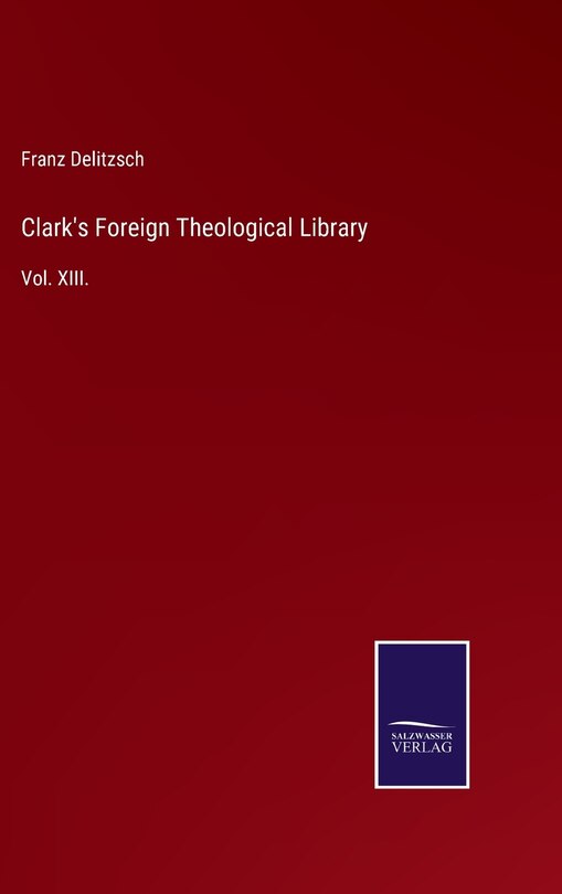 Front cover_Clark's Foreign Theological Library