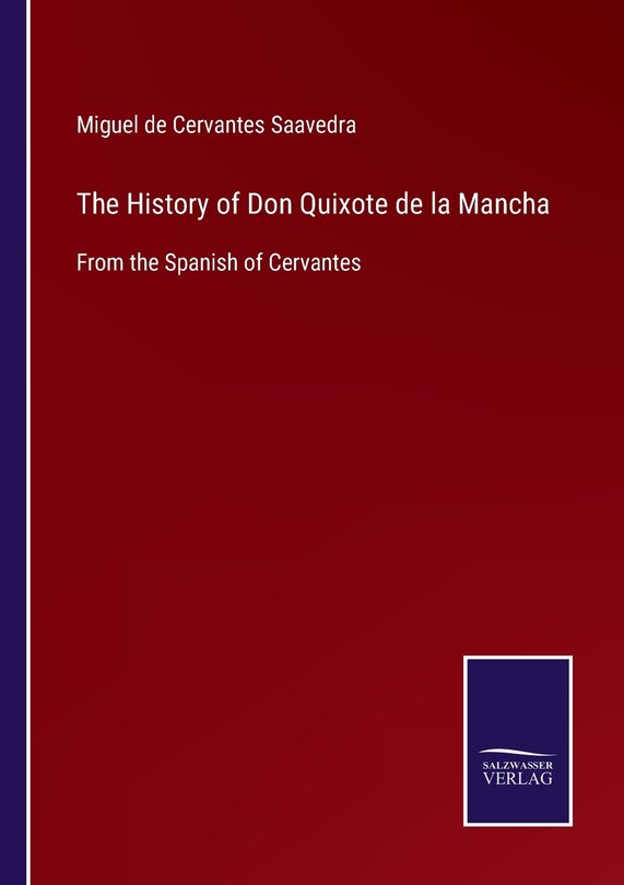Front cover_The History of Don Quixote de la Mancha