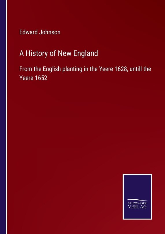 Couverture_A History of New England