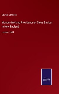 Front cover_Wonder-Working Providence of Sions Saviour in New England