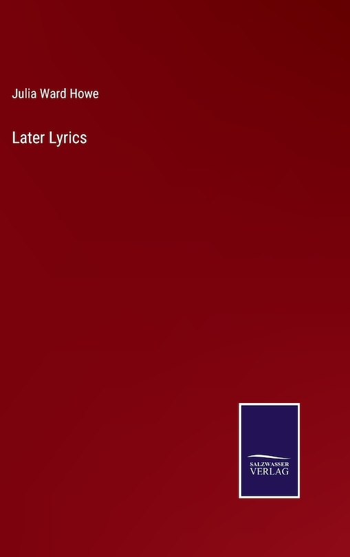 Front cover_Later Lyrics