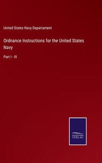 Couverture_Ordnance Instructions for the United States Navy