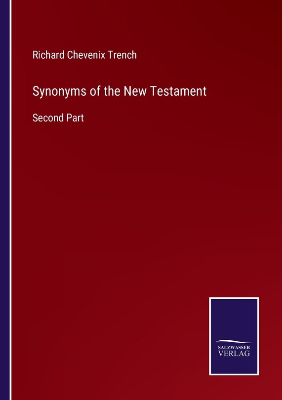 Front cover_Synonyms of the New Testament