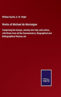 Couverture_Works of Michael de Montaigne