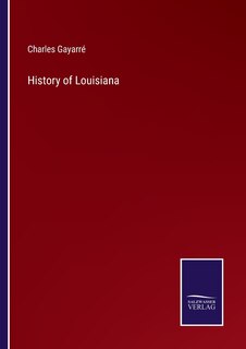 Couverture_History of Louisiana