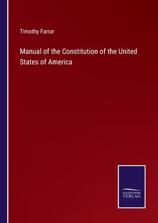 Couverture_Manual of the Constitution of the United States of America