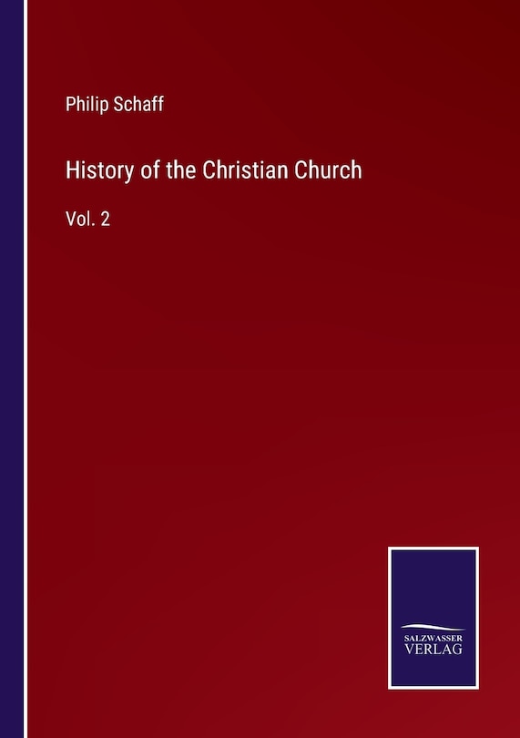 Couverture_History of the Christian Church