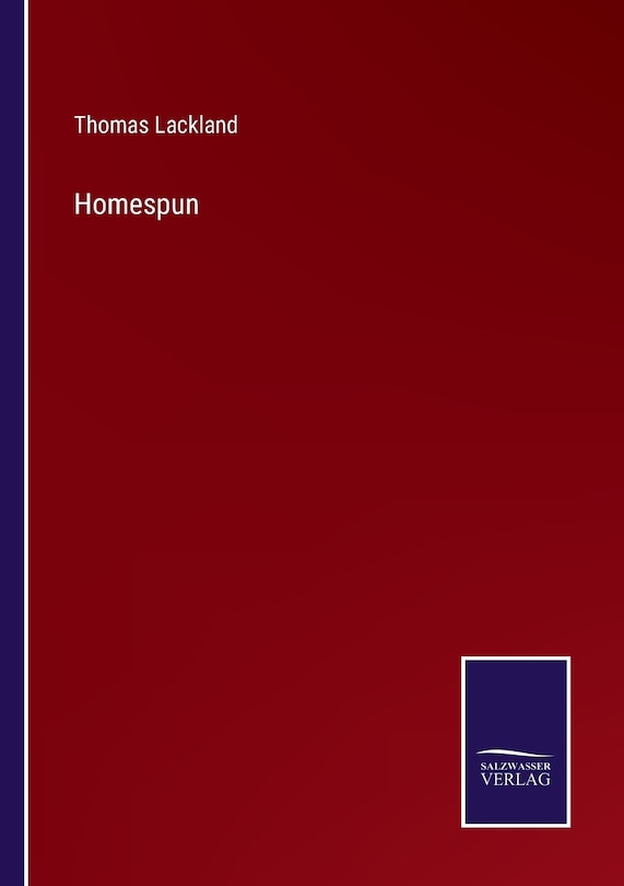 Front cover_Homespun