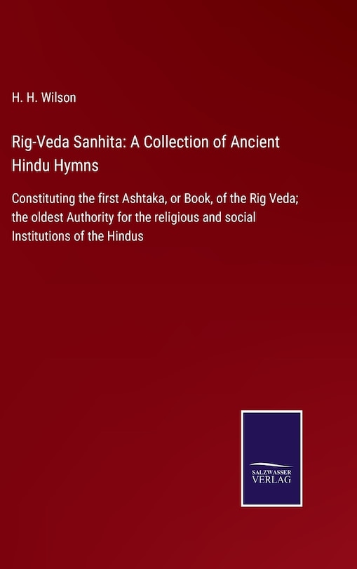 Front cover_Rig-Veda Sanhita
