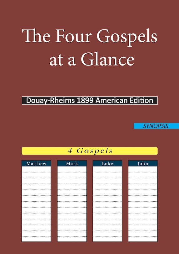 Couverture_The Four Gospels at a Glance