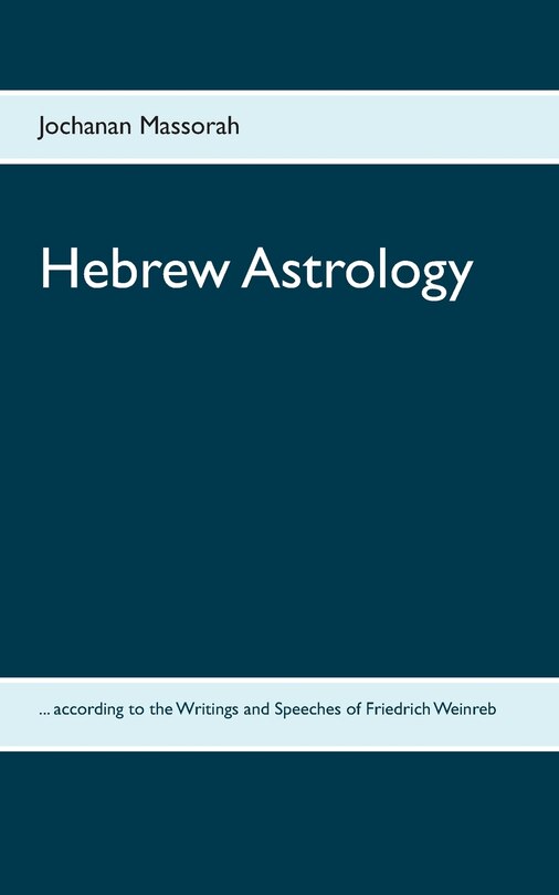 Front cover_Hebrew Astrology