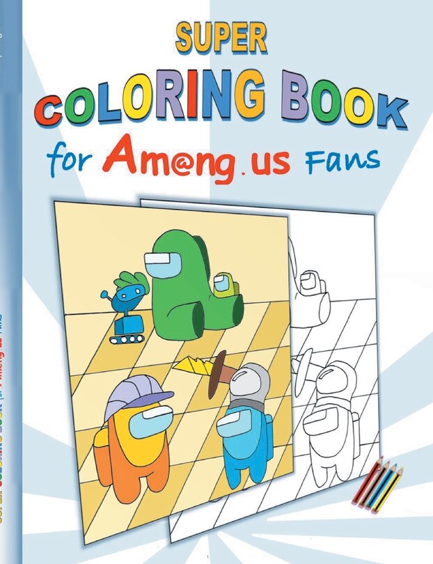 Front cover_Super Coloring Book for Am@ng.us Fans