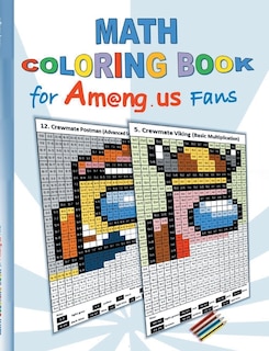 Front cover_Math Coloring Book for Am@ng.us Fans