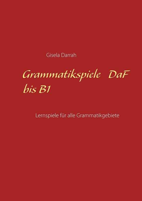 Couverture_Grammatikspiele DaF bis B1