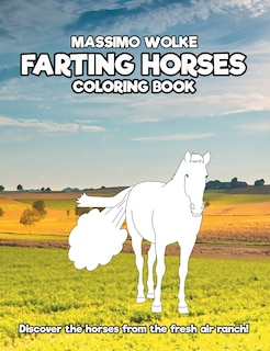 Front cover_Farting Horses - Coloring Book