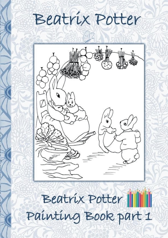Front cover_Beatrix Potter Painting Book Part 1