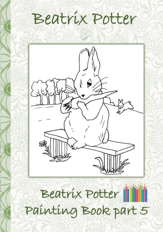 Front cover_Beatrix Potter Painting Book Part 5 ( Peter Rabbit )