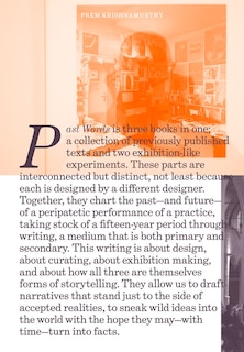 Front cover_Prem Krishnamurthy: Past Words