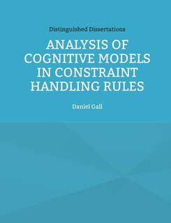 Couverture_Analysis of Cognitive Models in Constraint Handling Rules