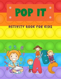 Front cover_Pop It Activity Book For Kids
