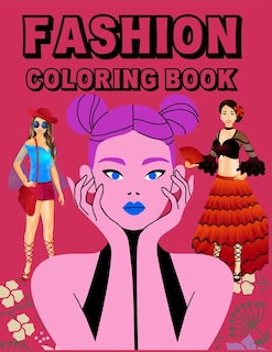 Front cover_Fashion Coloring Book
