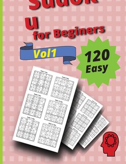 Front cover_120 Easy Sudoku for Beginners Vol 1