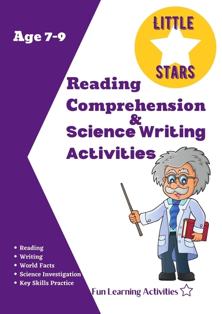 Couverture_Reading Comprehension & Science Writing Activities Age 7-9