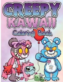 Front cover_Creepy Kawaii Pastel Goth Coloring Book