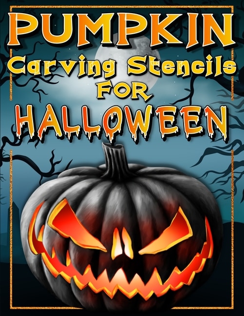 Front cover_Halloween Pumpkin Carving Stencils