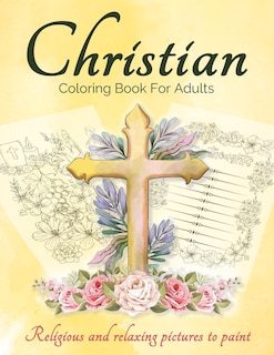Couverture_Christian Coloring Book For Adults And Teens