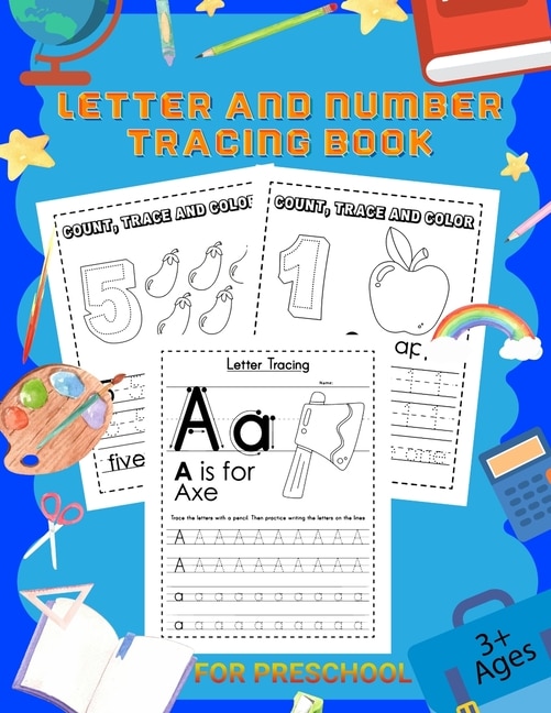 Front cover_Letter and Number Tracing Book