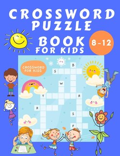 Front cover_Crosswords Puzzle Book for Kids 8-16