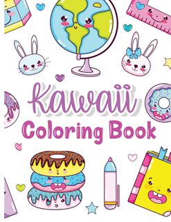 Front cover_Kawaii Coloring Book