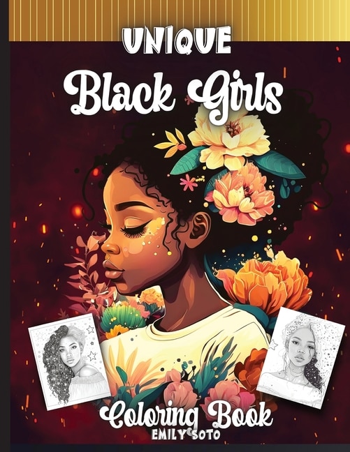 Couverture_Unique Black Girls Coloring Book