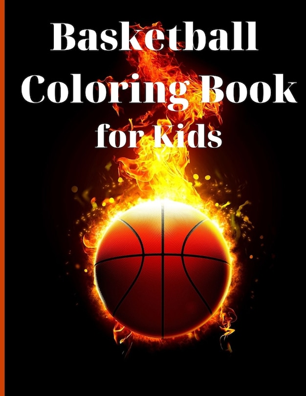 Couverture_Basketball Coloring Book for Kids