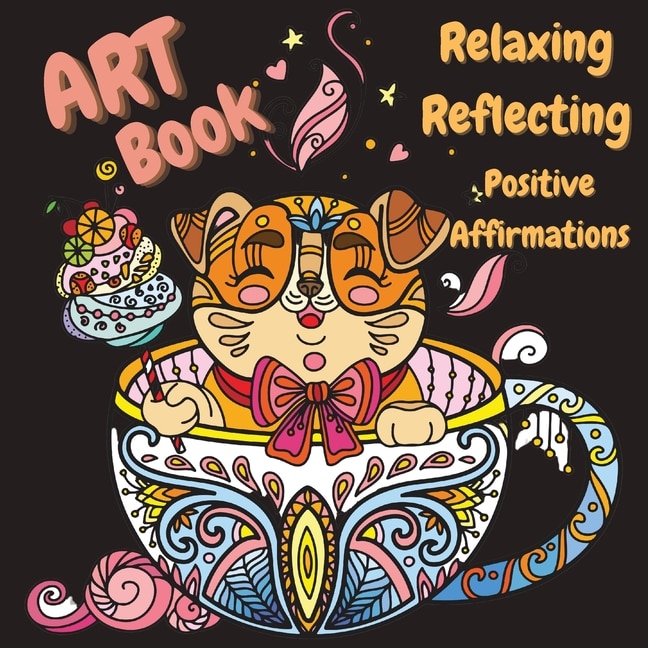 Front cover_Zen Book - Art Supplies for Relaxing, Reflecting, Writing Positive Affirmations