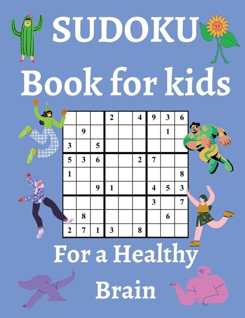 Front cover_Sudoku Book for Kids / For a Healthy Brain
