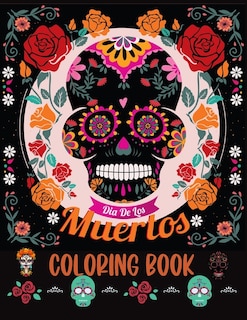 Front cover_Dia De los Muertos Coloring Book