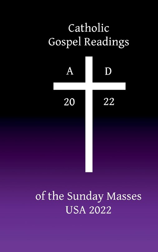 Front cover_Catholic Gospel Readings of the Sunday Masses