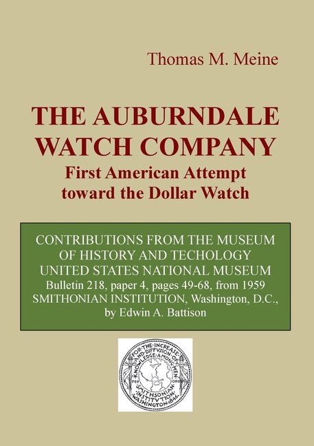 Front cover_The Auburndale Watch Company