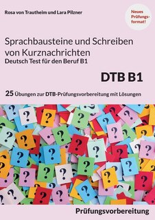 Front cover_Sprachbausteine B1 Schreiben von Kurznachrichten - Deutsch-Test für den Beruf B1