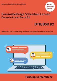 Couverture_Schreiben von einem Forumsbeitrag Deutsch für den Beruf B2 DTB/BSK